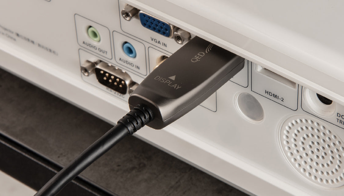 QED 高效能主動光纖 HDMI 電纜