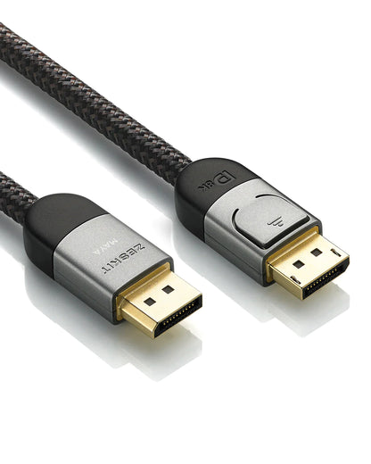 Zeskit MAYA™ 8K DisplayPort 1.4 Cable with Latches