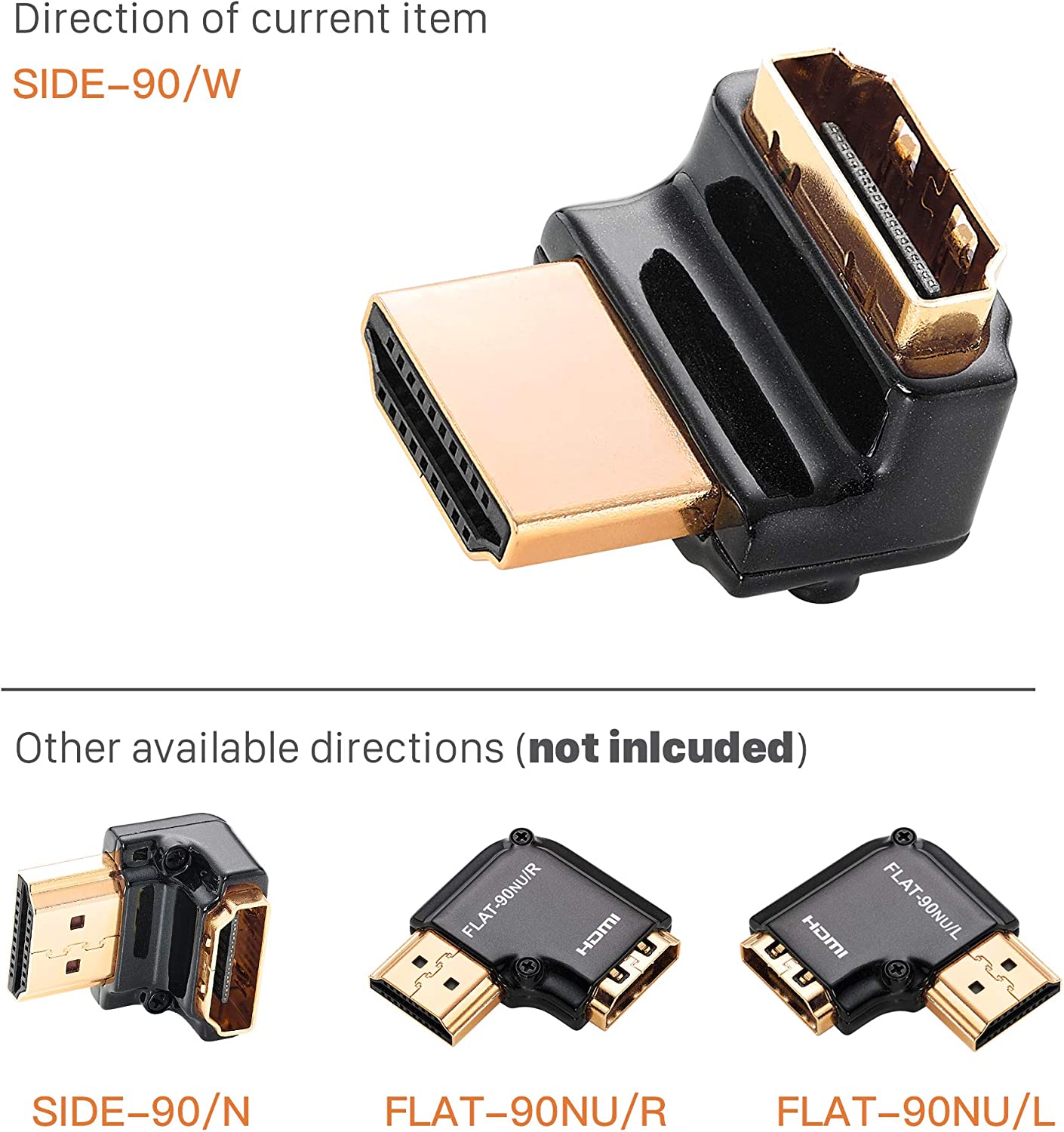 Zeskit SIDE-90 90° HDMI 轉接器