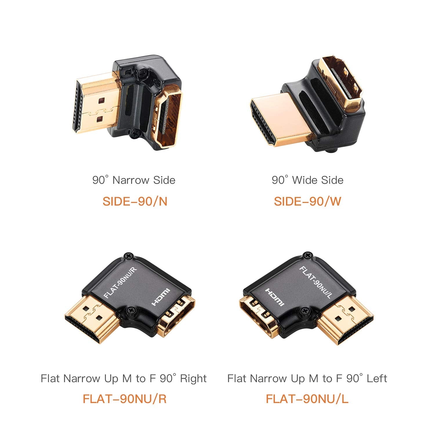 Zeskit FLAT-90NU 90° HDMI 轉接器